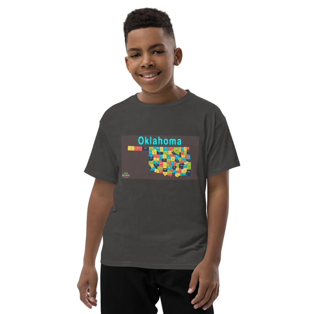 Oklahoma - Youth Short Sleeve T-Shirt - Image 7