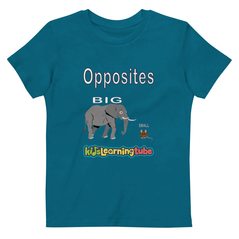 Opposites - Organic cotton kids t-shirt - Image 3