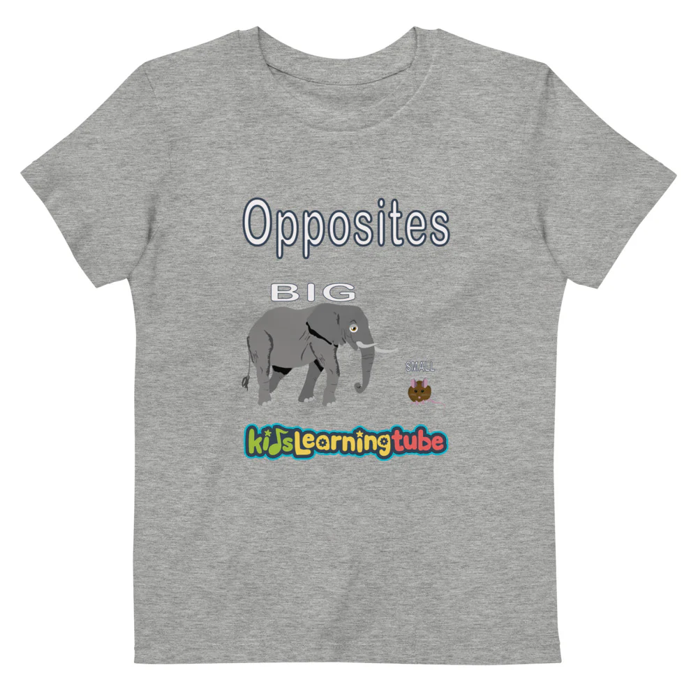 Opposites - Organic cotton kids t-shirt - Image 4