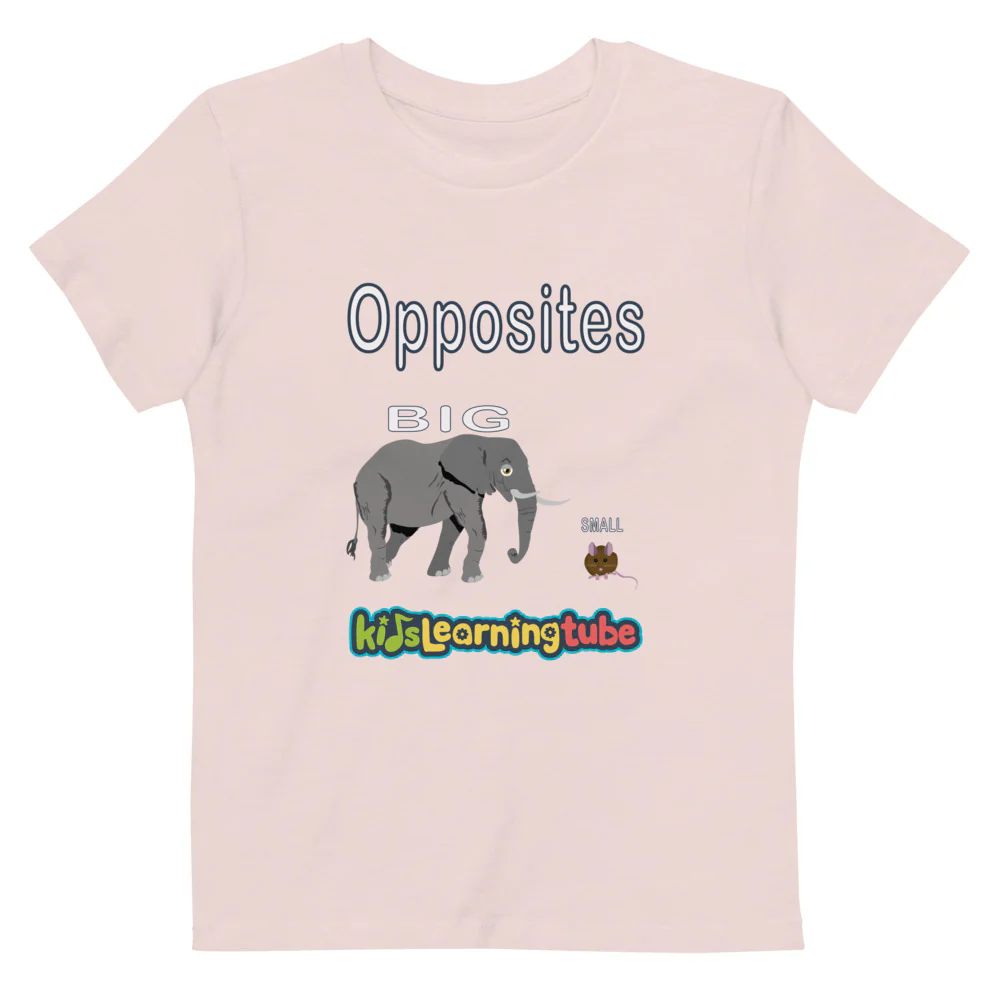 Opposites - Organic cotton kids t-shirt - Image 5
