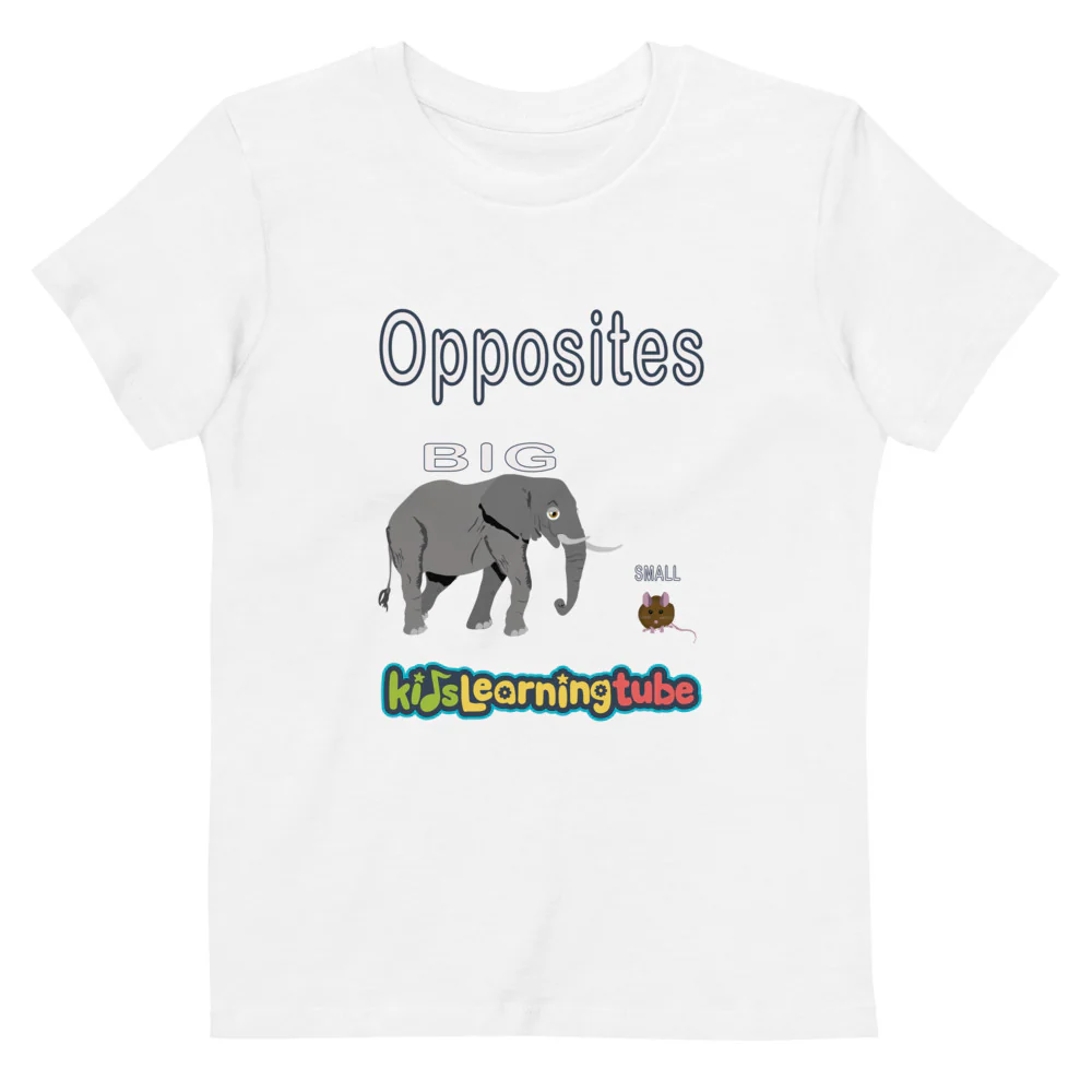 Opposites - Organic cotton kids t-shirt - Image 6