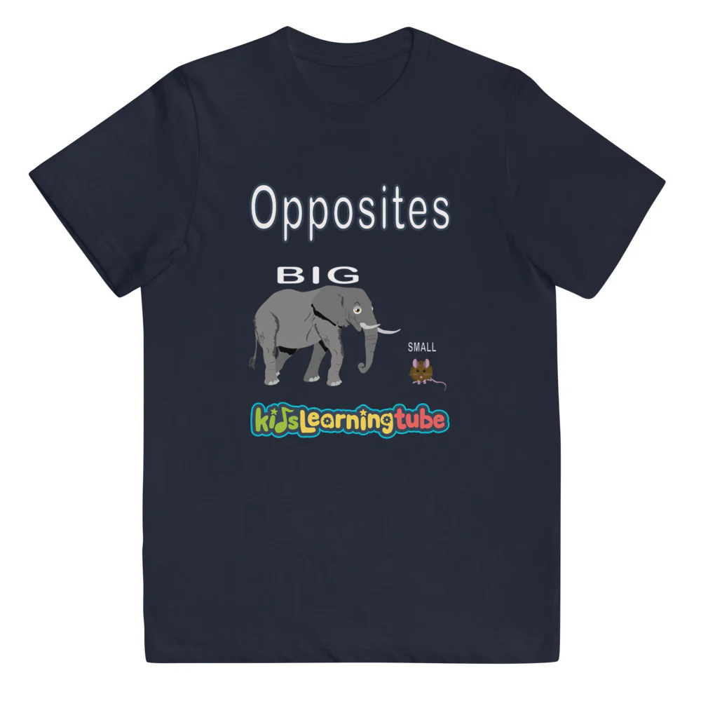 Opposites - Youth jersey t-shirt - Image 3