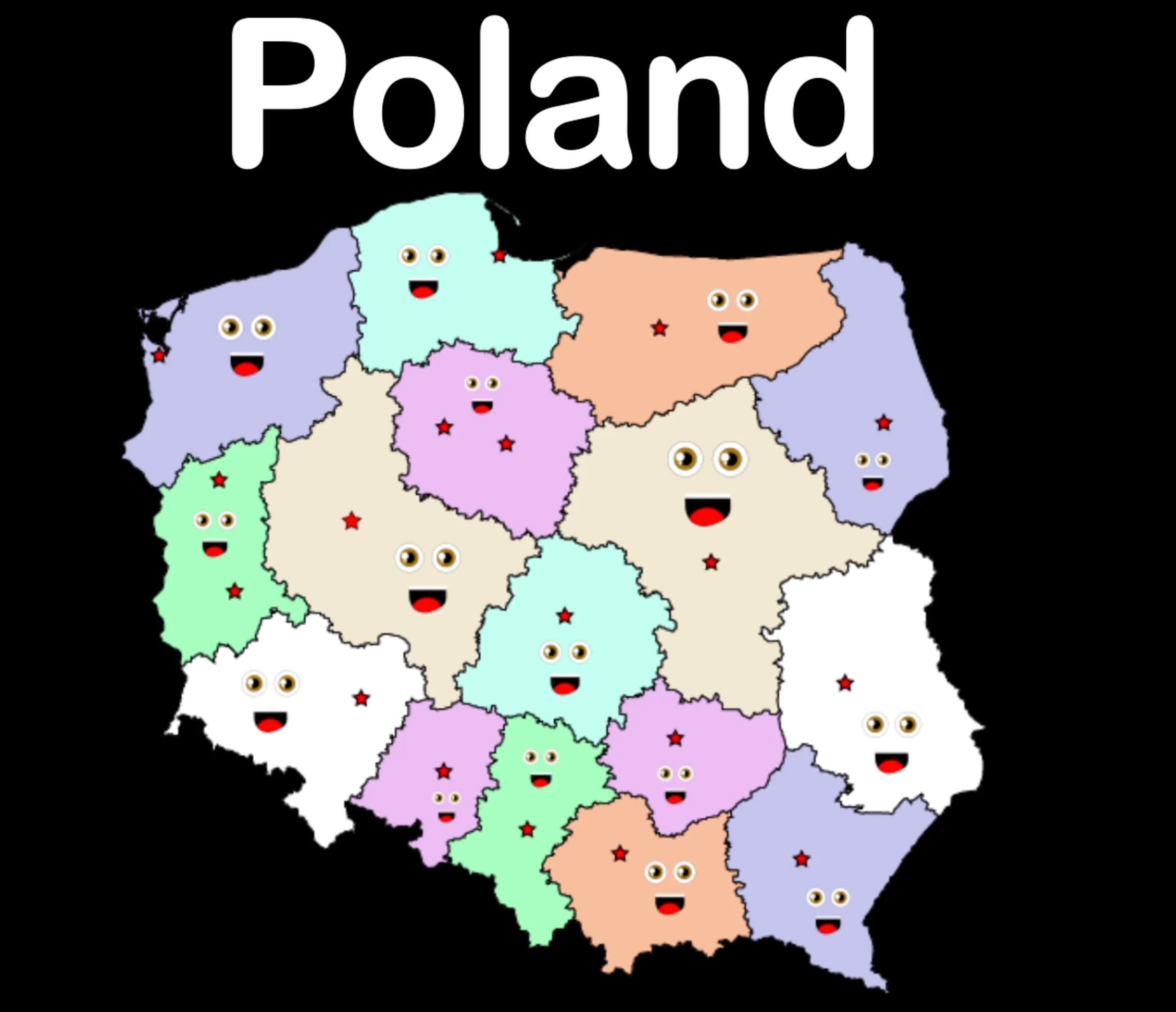Poland Coloring Sheet