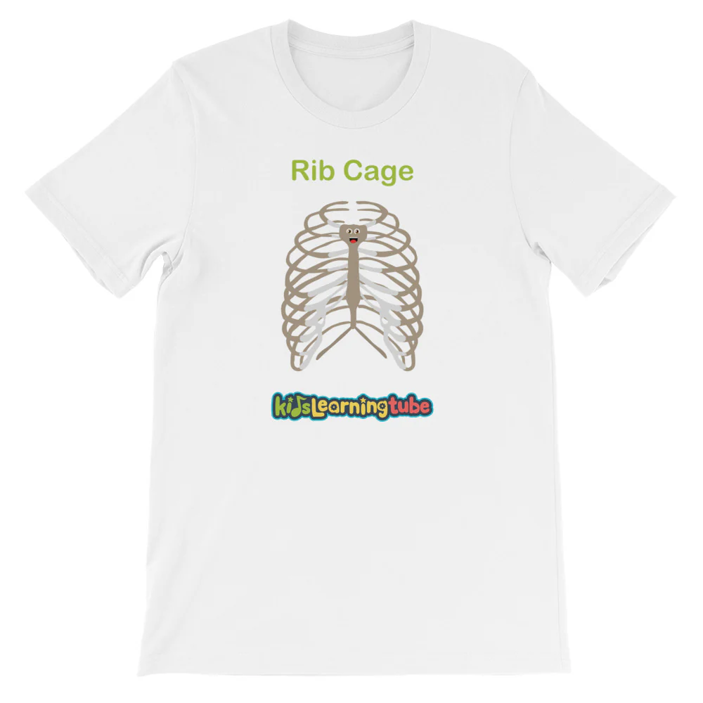 'Rib Cage' Adult Unisex Short-Sleeve T-Shirt