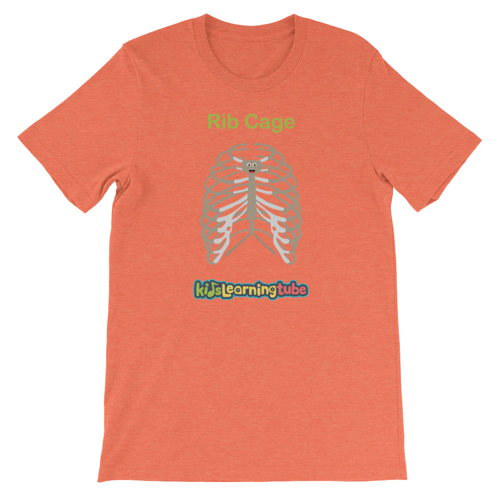 'Rib Cage' Adult Unisex Short-Sleeve T-Shirt - Image 11