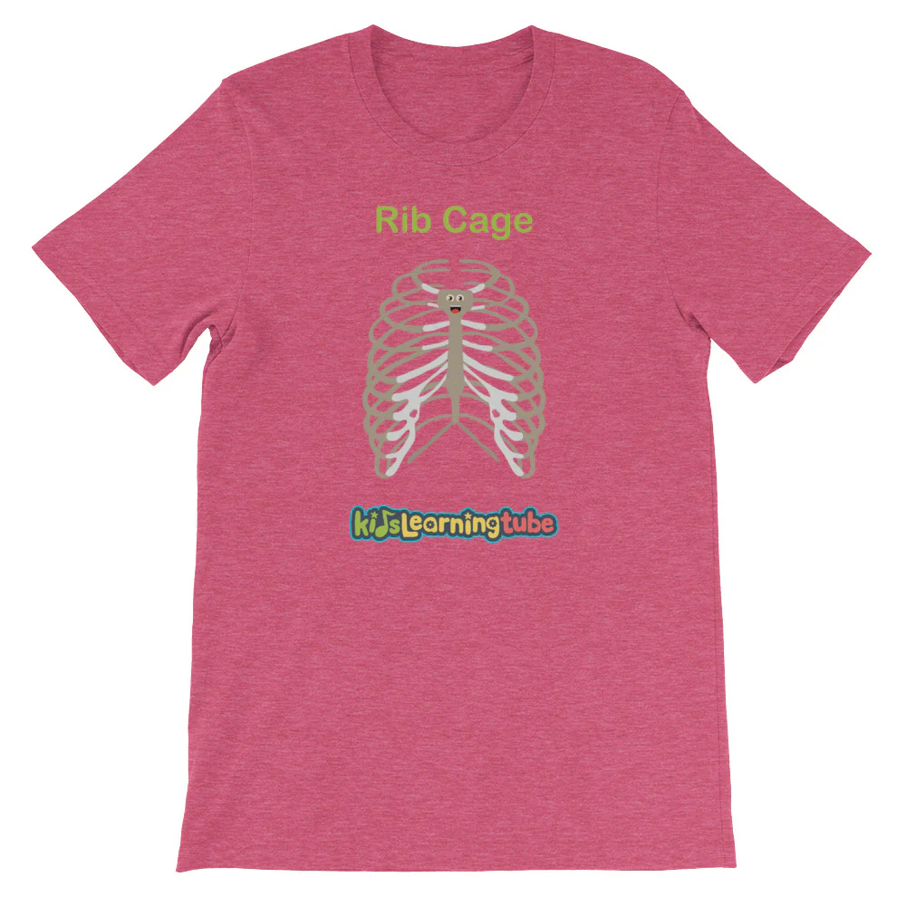 'Rib Cage' Adult Unisex Short-Sleeve T-Shirt - Image 14