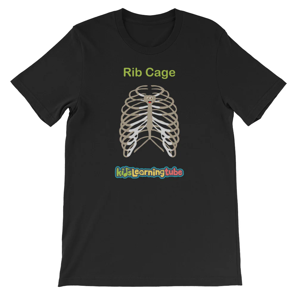 'Rib Cage' Adult Unisex Short-Sleeve T-Shirt - Image 2