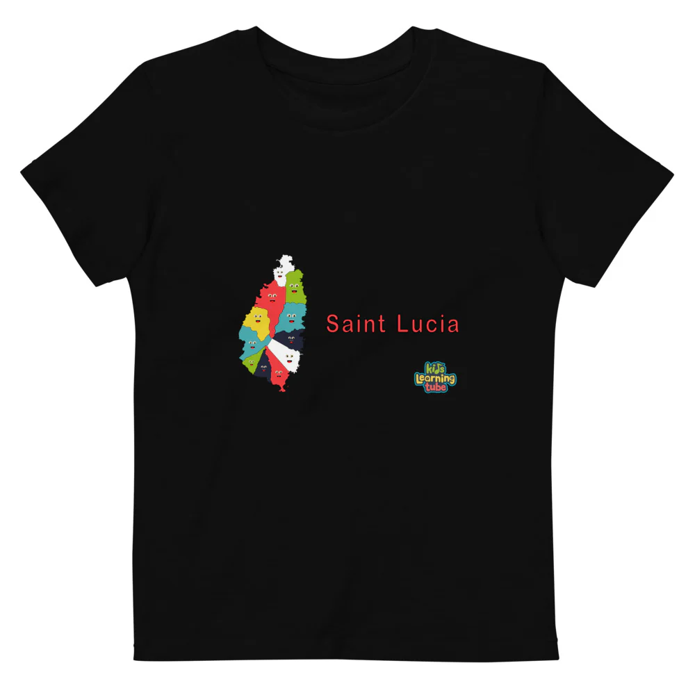 Saint Lucia - Organic cotton kids t-shirt