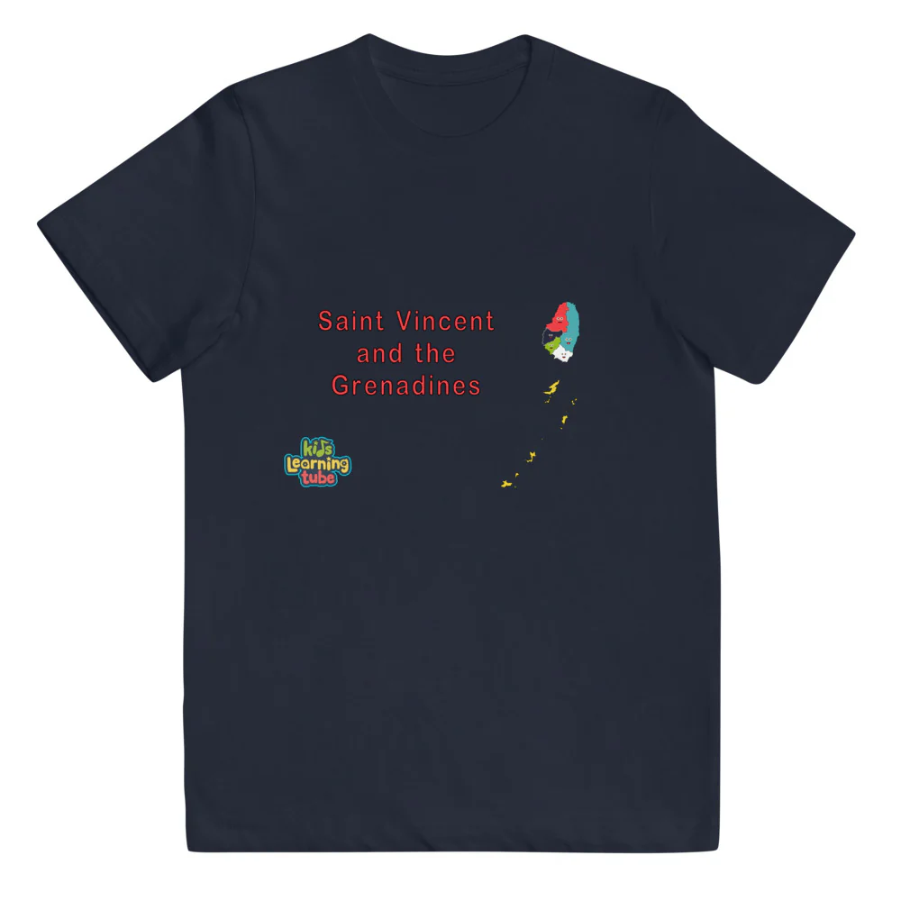 Saint Vincent and the Grenadines - Youth jersey t-shirt - Image 3