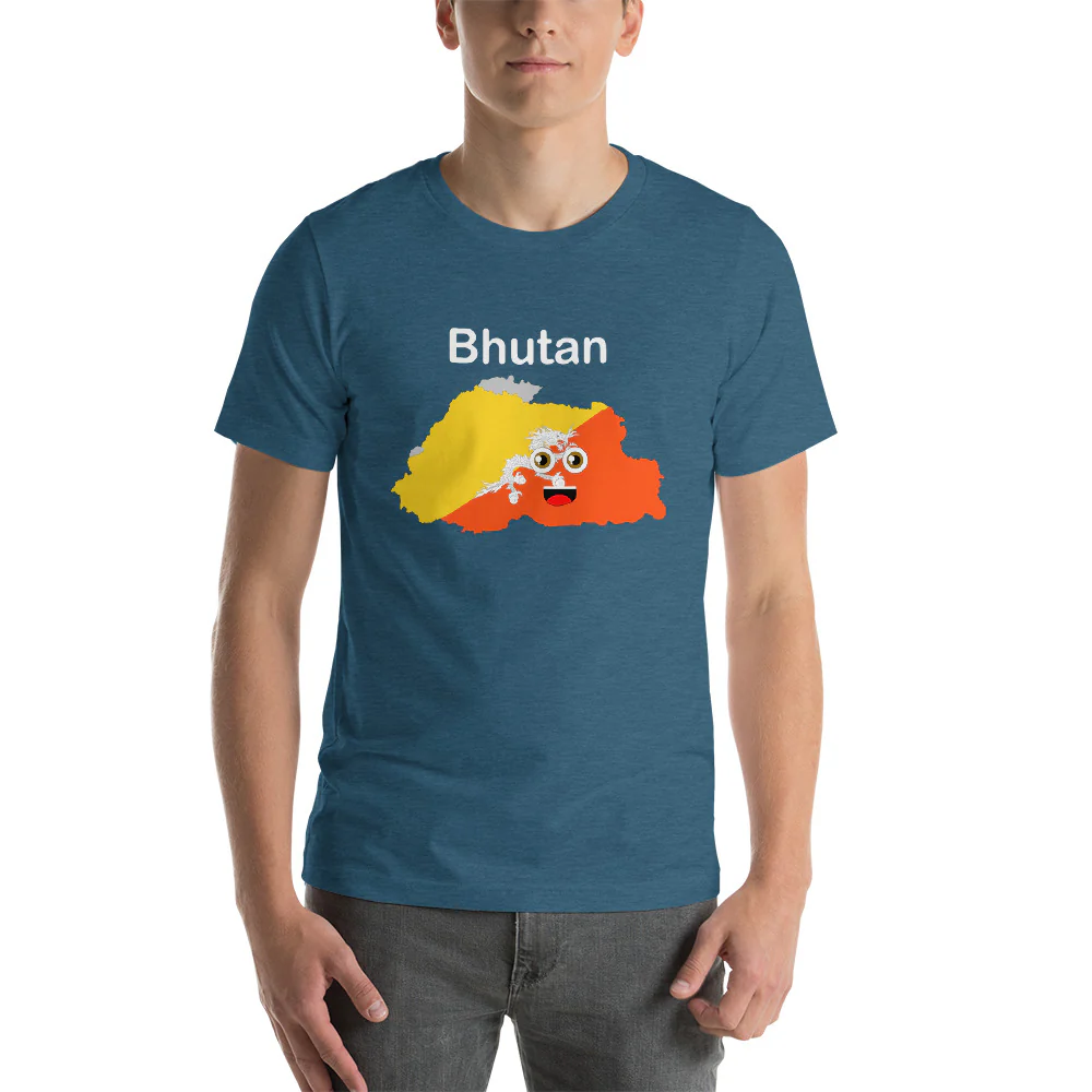 Bhutan-Short-Sleeve Unisex T-Shirt - Image 11
