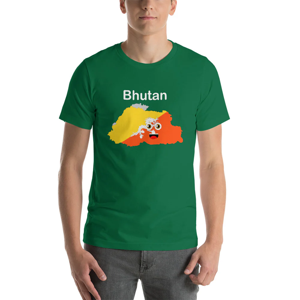 Bhutan-Short-Sleeve Unisex T-Shirt - Image 13