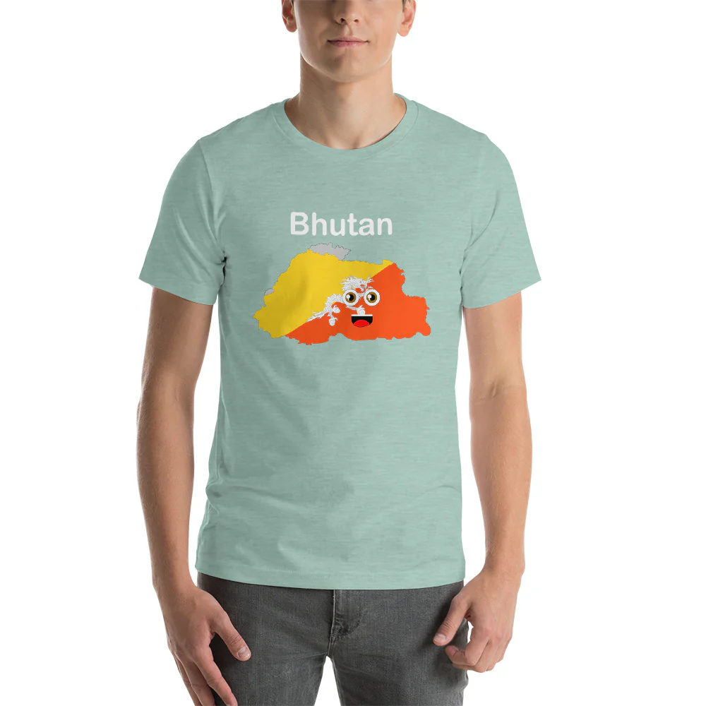 Bhutan-Short-Sleeve Unisex T-Shirt - Image 14