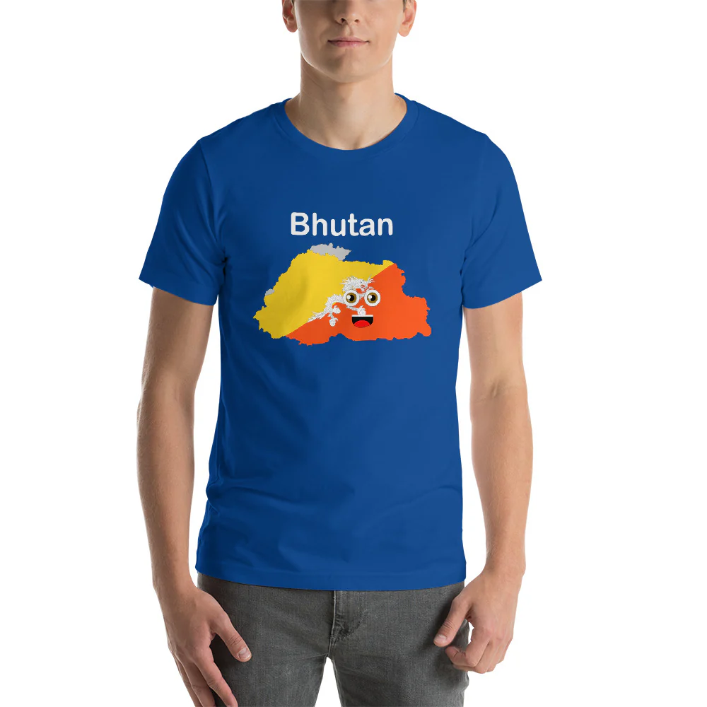 Bhutan-Short-Sleeve Unisex T-Shirt - Image 16
