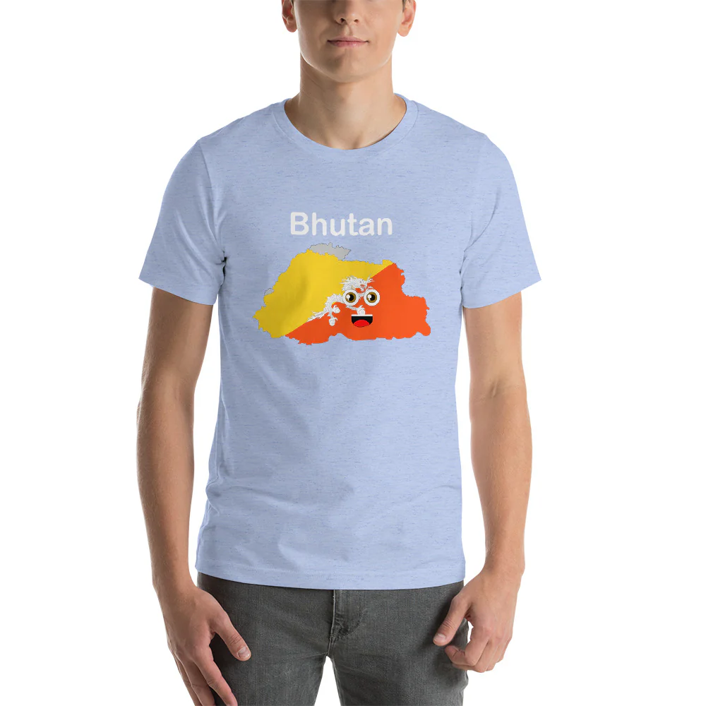 Bhutan-Short-Sleeve Unisex T-Shirt - Image 17