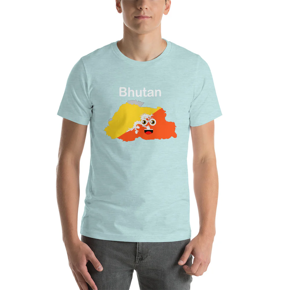 Bhutan-Short-Sleeve Unisex T-Shirt - Image 19