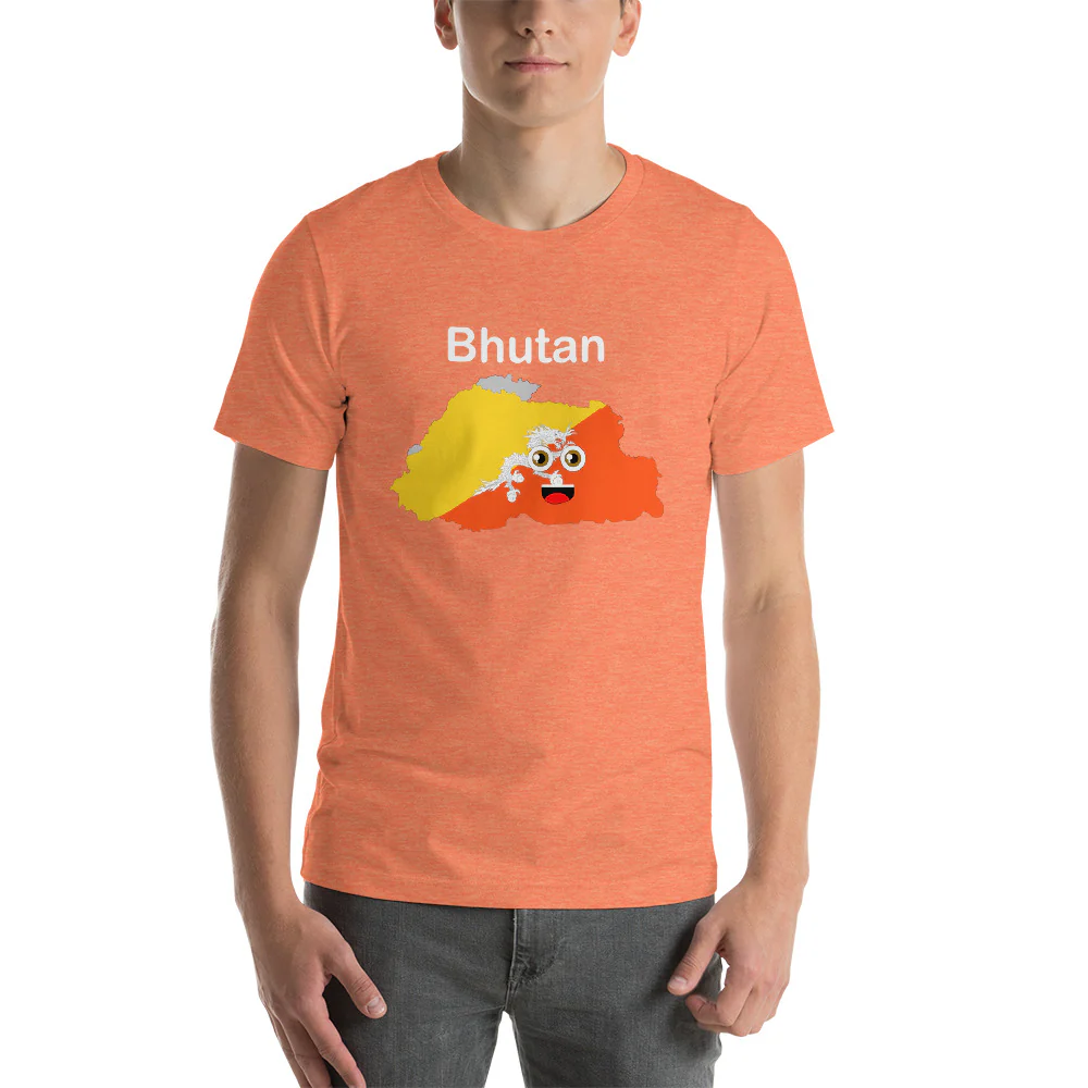 Bhutan-Short-Sleeve Unisex T-Shirt - Image 22