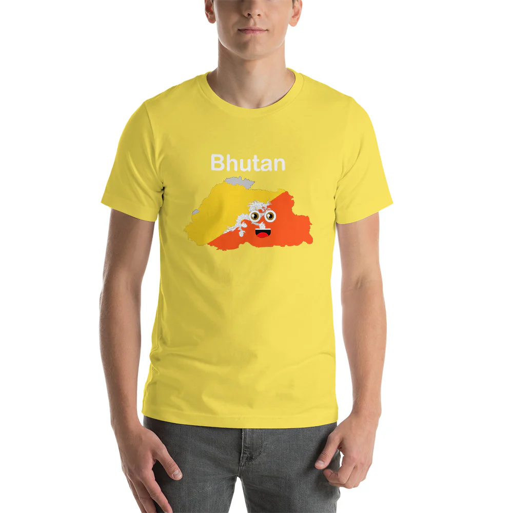 Bhutan-Short-Sleeve Unisex T-Shirt - Image 23