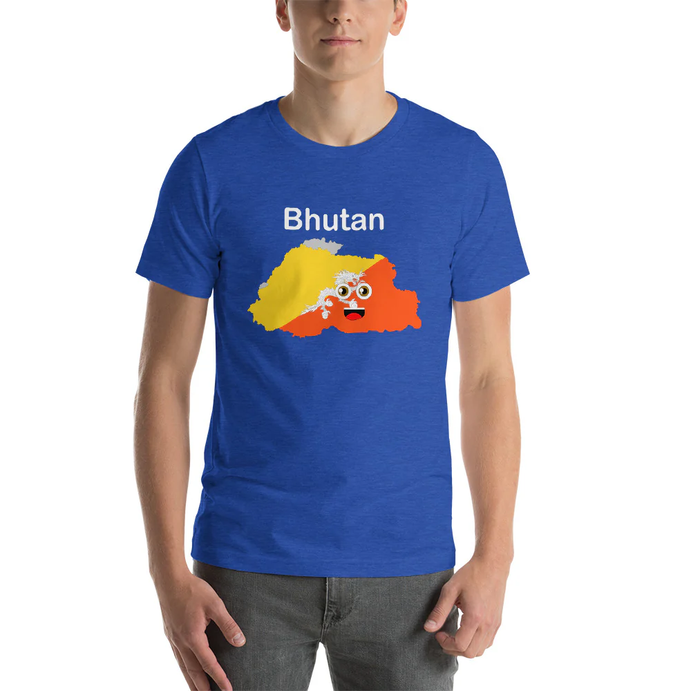 Bhutan-Short-Sleeve Unisex T-Shirt - Image 24