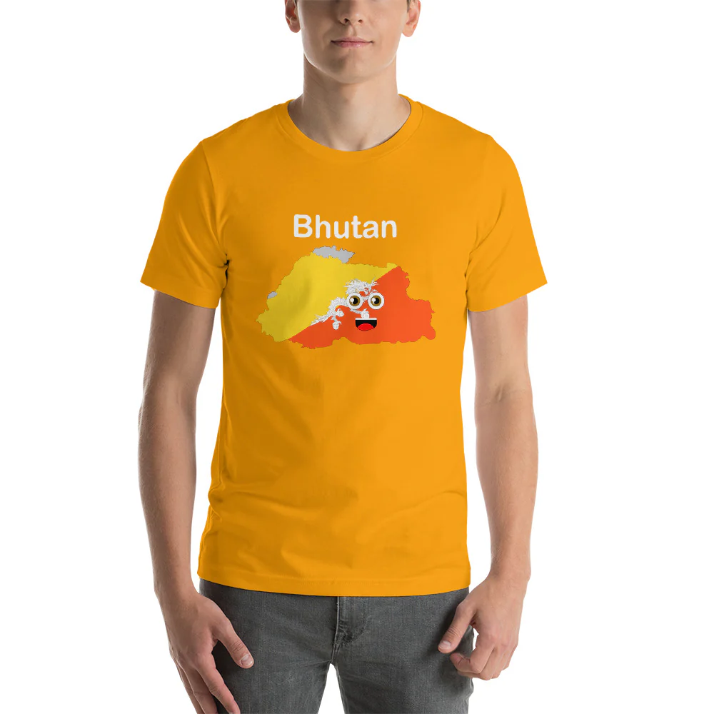 Bhutan-Short-Sleeve Unisex T-Shirt - Image 25