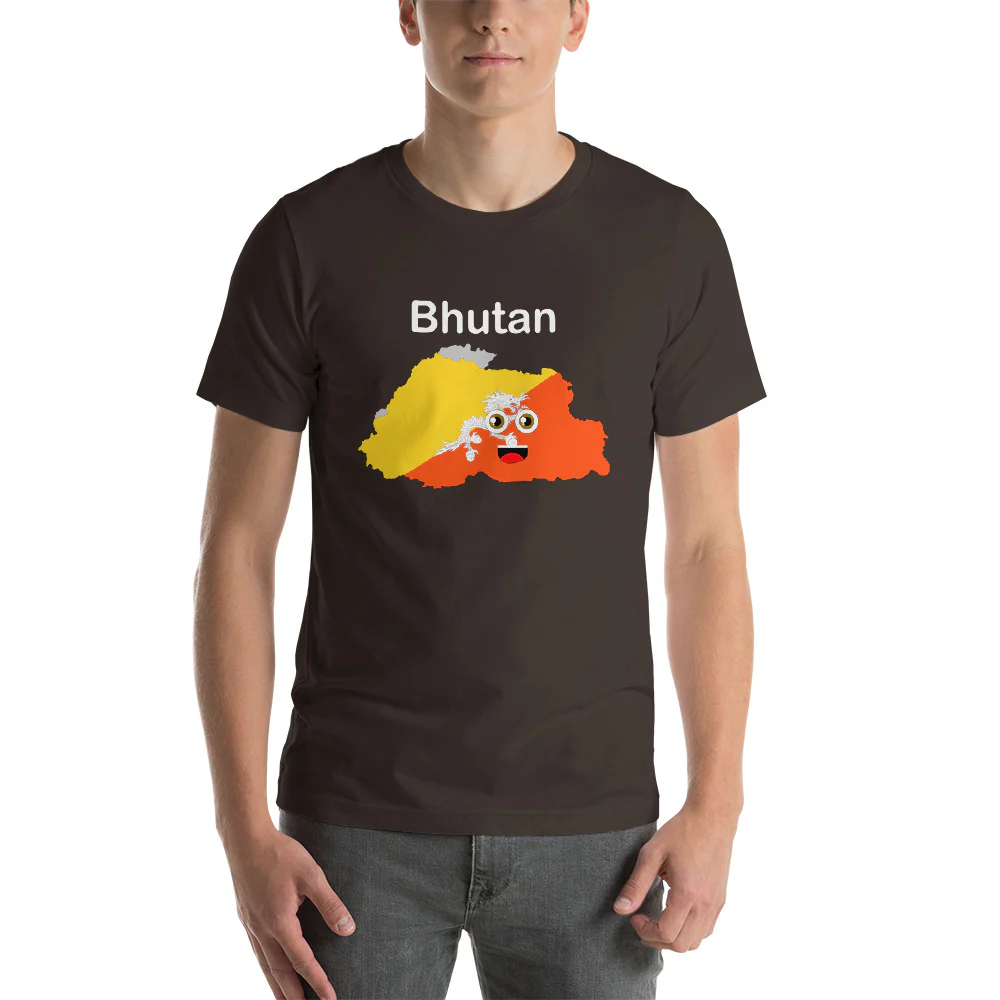 Bhutan-Short-Sleeve Unisex T-Shirt - Image 3
