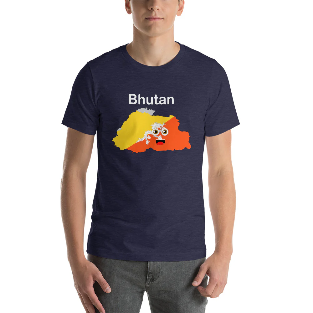 Bhutan-Short-Sleeve Unisex T-Shirt - Image 5