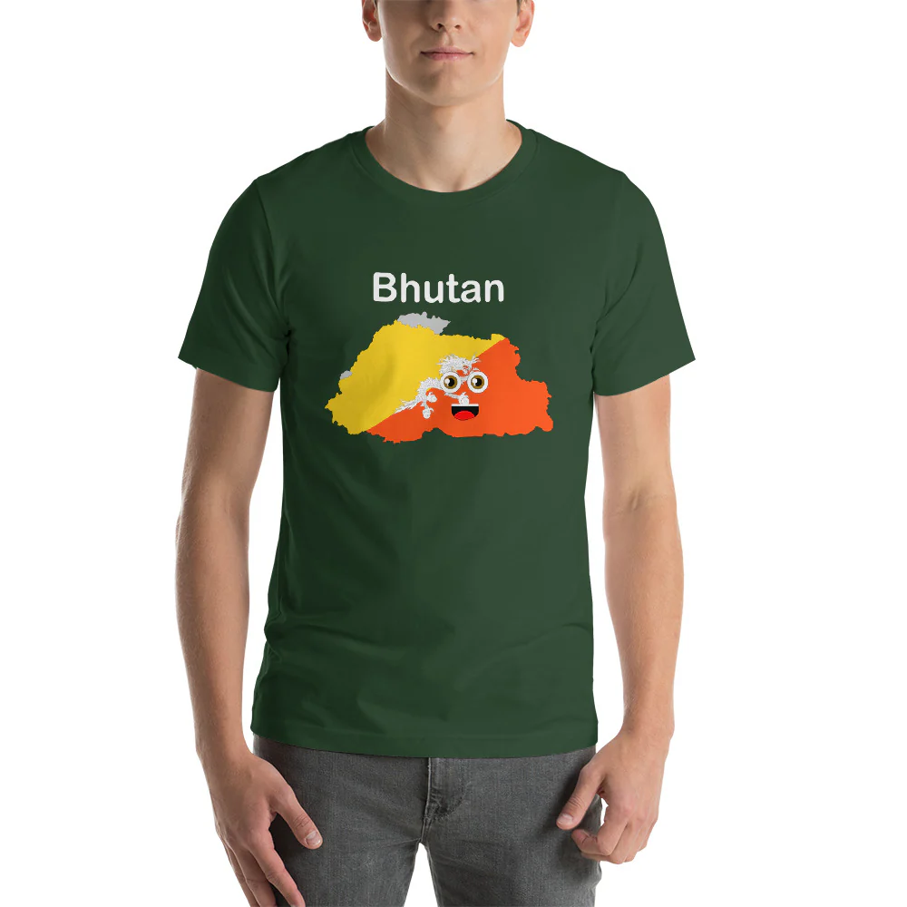 Bhutan-Short-Sleeve Unisex T-Shirt - Image 7