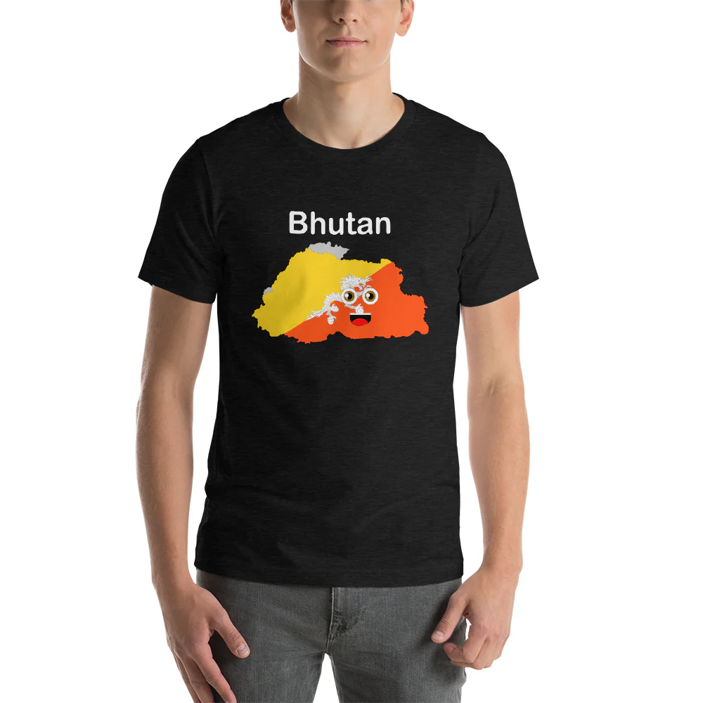 Bhutan-Short-Sleeve Unisex T-Shirt - Image 8