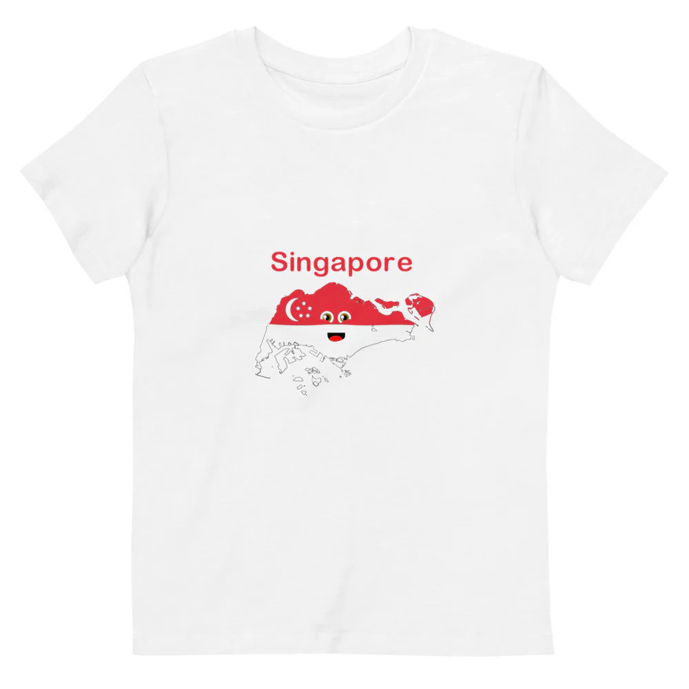 Singapore - Organic cotton kids t-shirt - Image 6