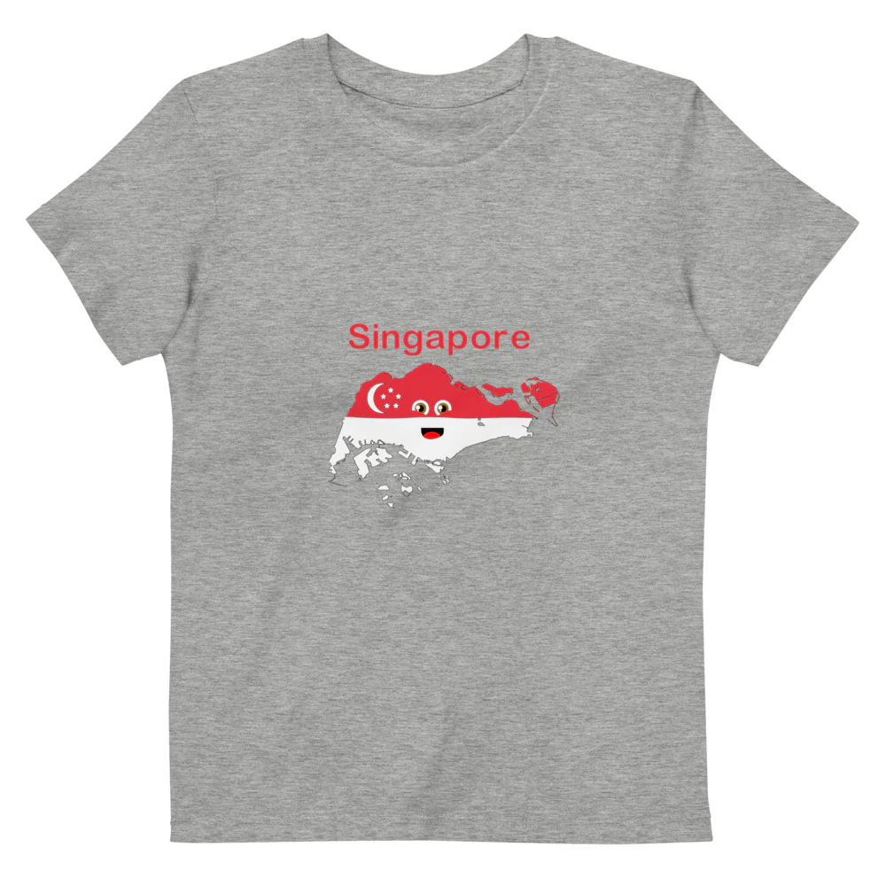 Singapore - Organic cotton kids t-shirt - Image 4