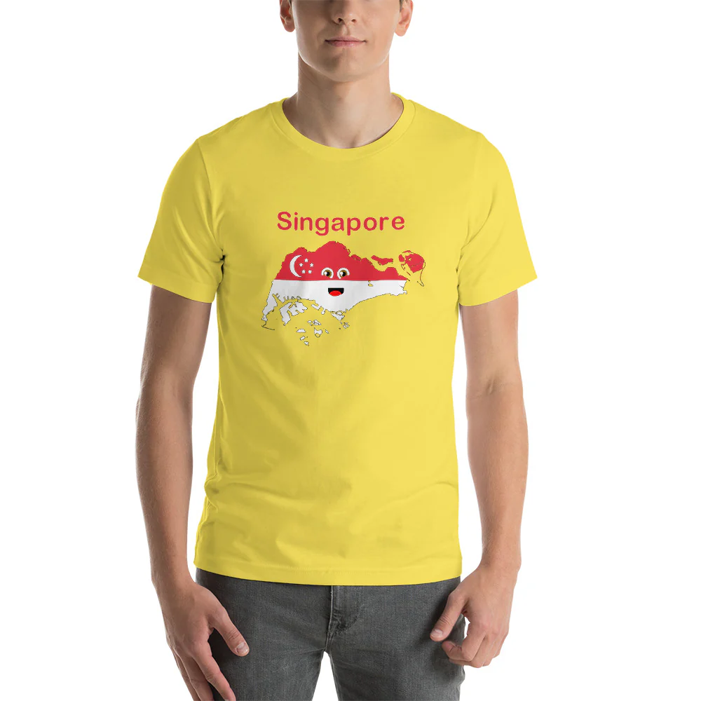Singapore-Short-Sleeve Unisex T-Shirt - Image 10