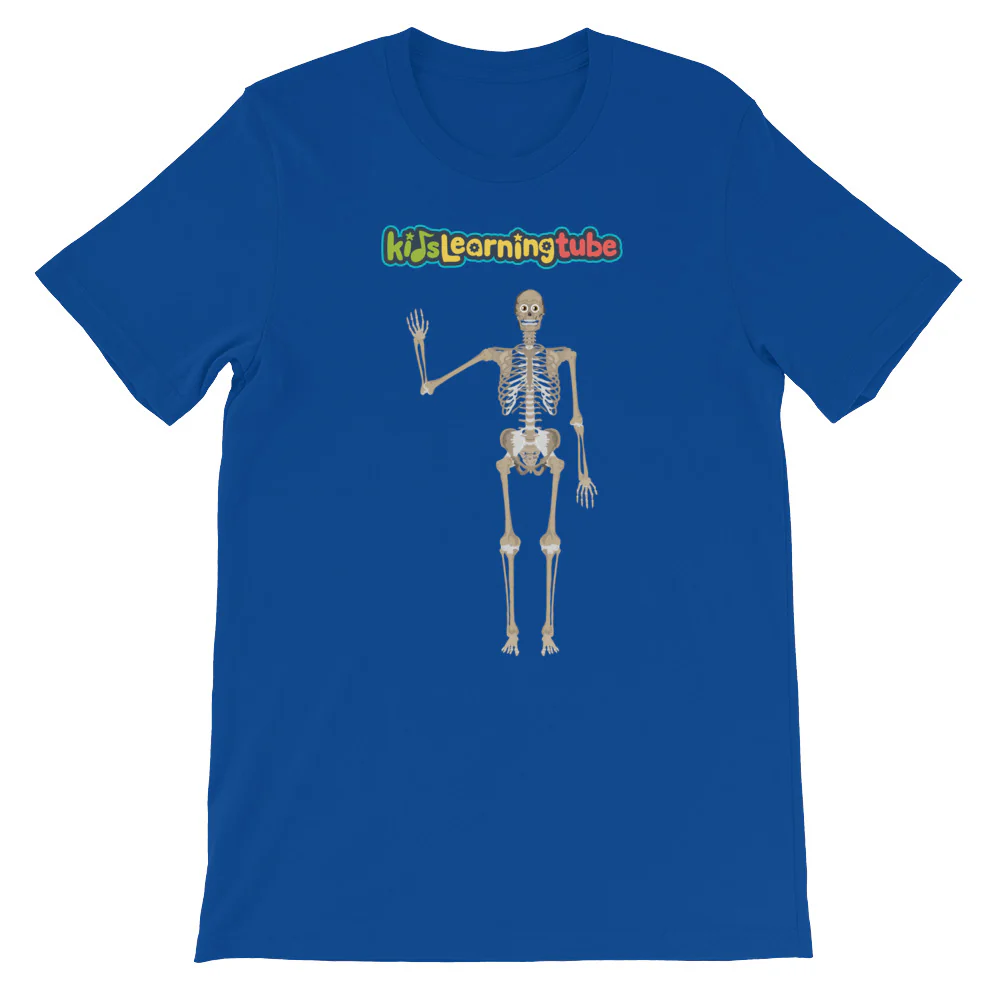 'Skeleton' Adult Unisex Short Sleeve T-Shirt - Image 9