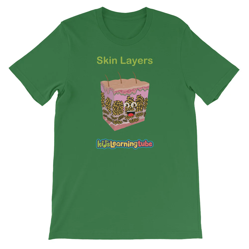 'Skin Layers' Adult Unisex Short-Sleeve T-Shirt - Image 7