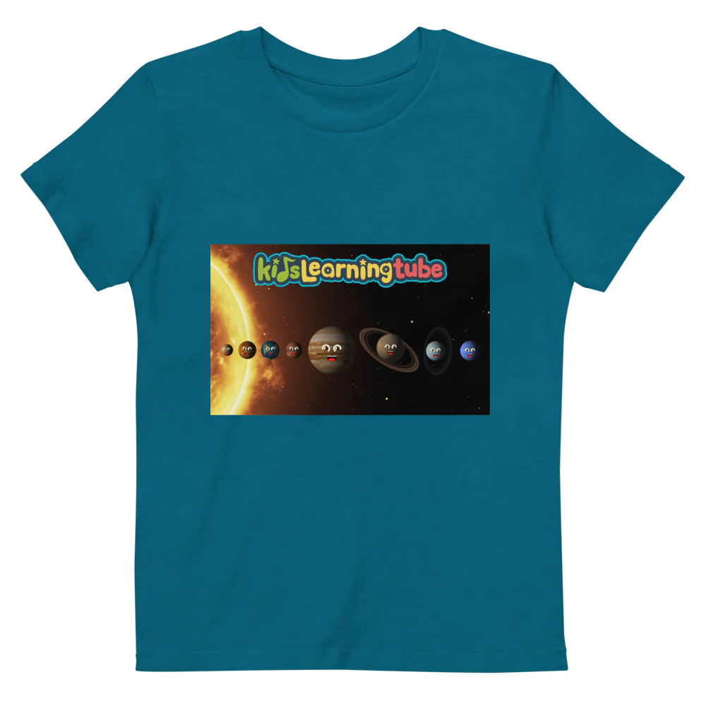 Solar System - Organic cotton kids t-shirt - Image 3