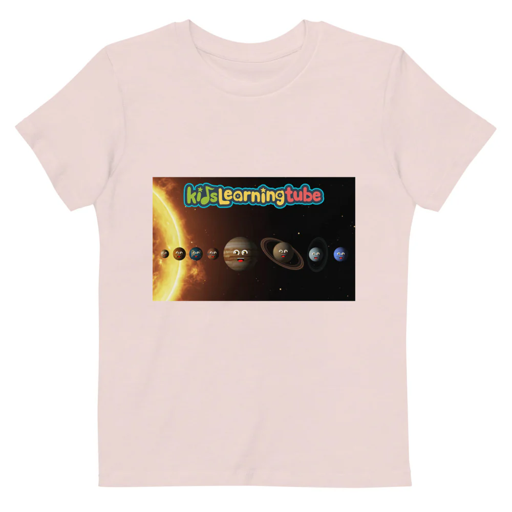 Solar System - Organic cotton kids t-shirt - Image 5