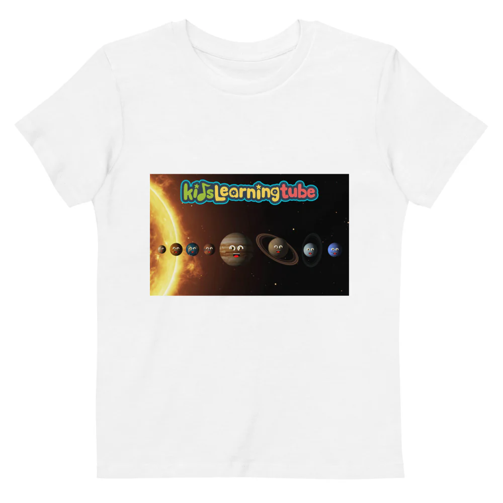 Solar System - Organic cotton kids t-shirt - Image 6