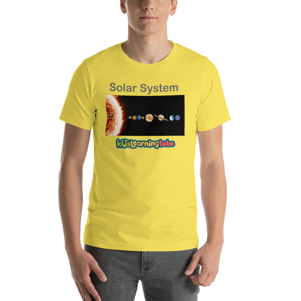 Solar System (Original) Short-Sleeve Unisex T-Shirt - Image 19