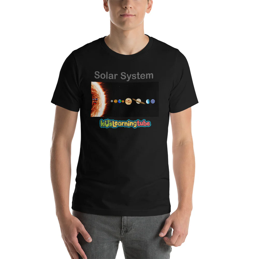 Solar System (Original) Short-Sleeve Unisex T-Shirt - Image 2