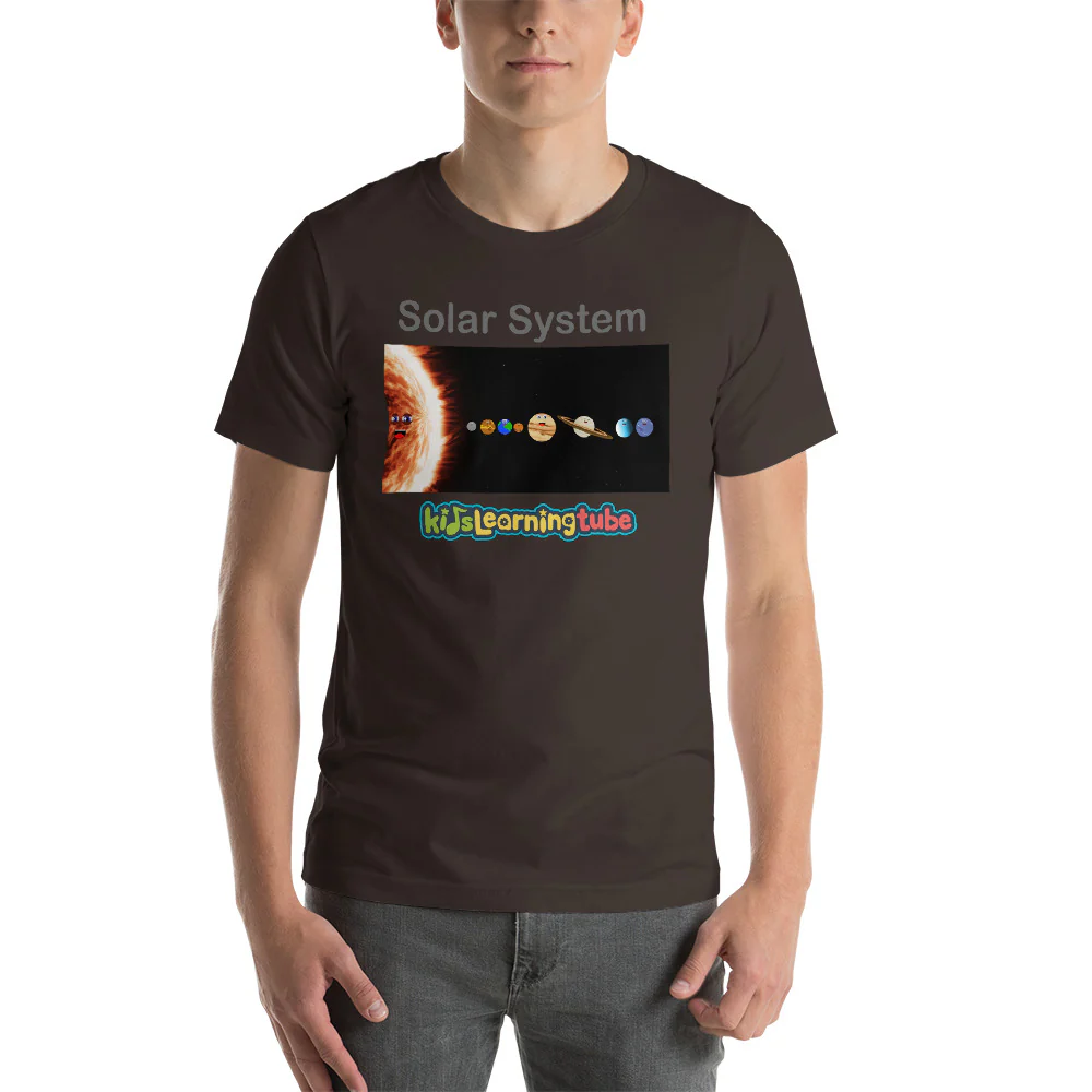 Solar System (Original) Short-Sleeve Unisex T-Shirt - Image 3