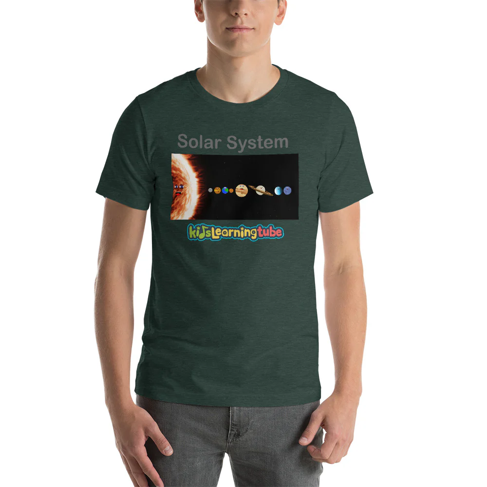 Solar System (Original) Short-Sleeve Unisex T-Shirt - Image 5