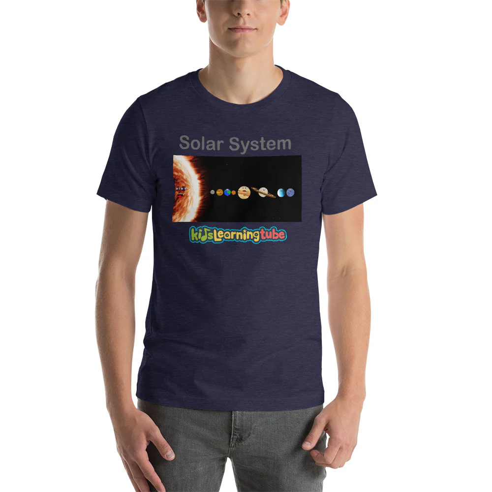 Solar System (Original) Short-Sleeve Unisex T-Shirt - Image 6
