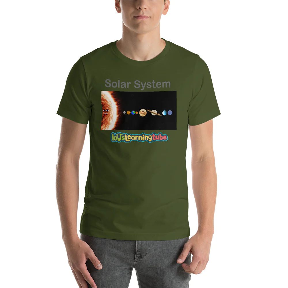 Solar System (Original) Short-Sleeve Unisex T-Shirt - Image 7