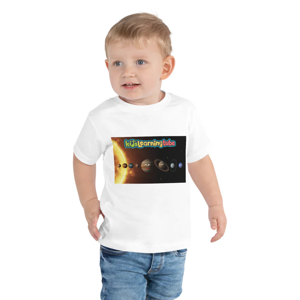 Solar System - Toddler Short Sleeve Tee - Image 4