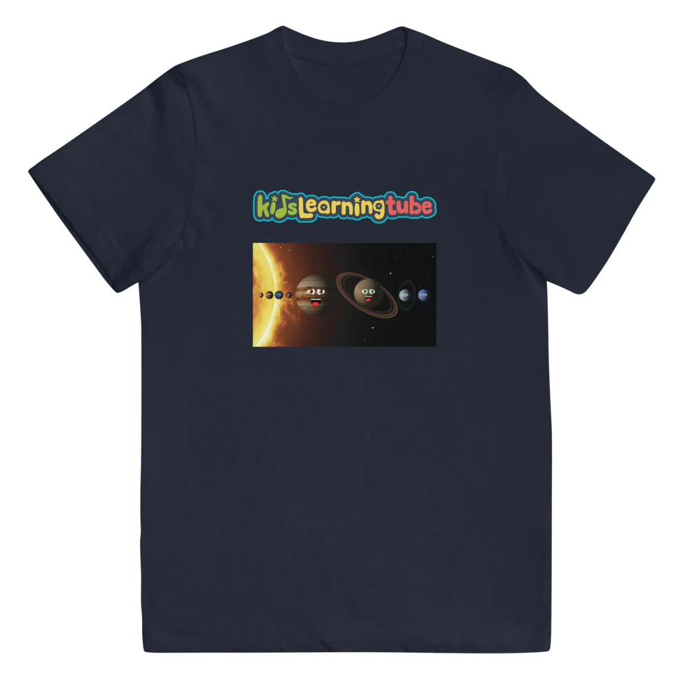 Solar System - Youth jersey t-shirt - Image 3