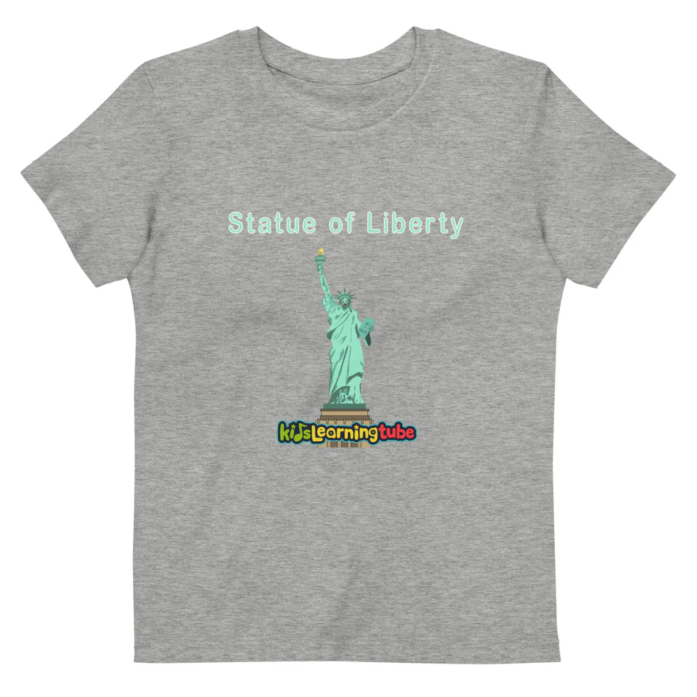Statue of Liberty - Organic cotton kids t-shirt - Image 4