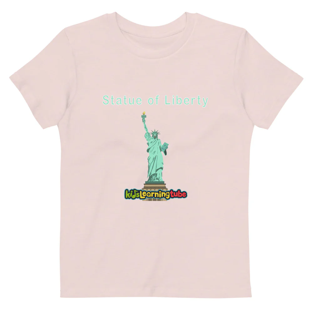 Statue of Liberty - Organic cotton kids t-shirt - Image 5