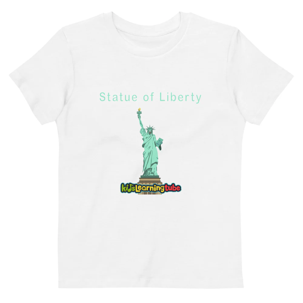 Statue of Liberty - Organic cotton kids t-shirt - Image 6