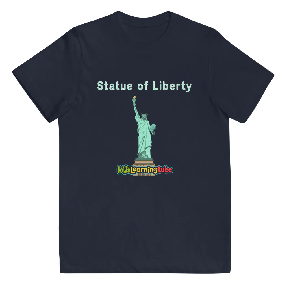 Statue of Liberty - Youth jersey t-shirt - Image 3