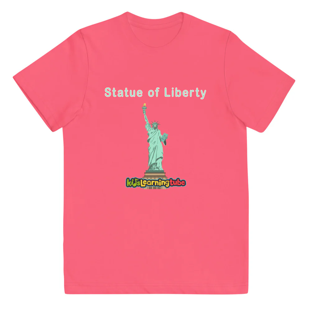 Statue of Liberty - Youth jersey t-shirt - Image 4