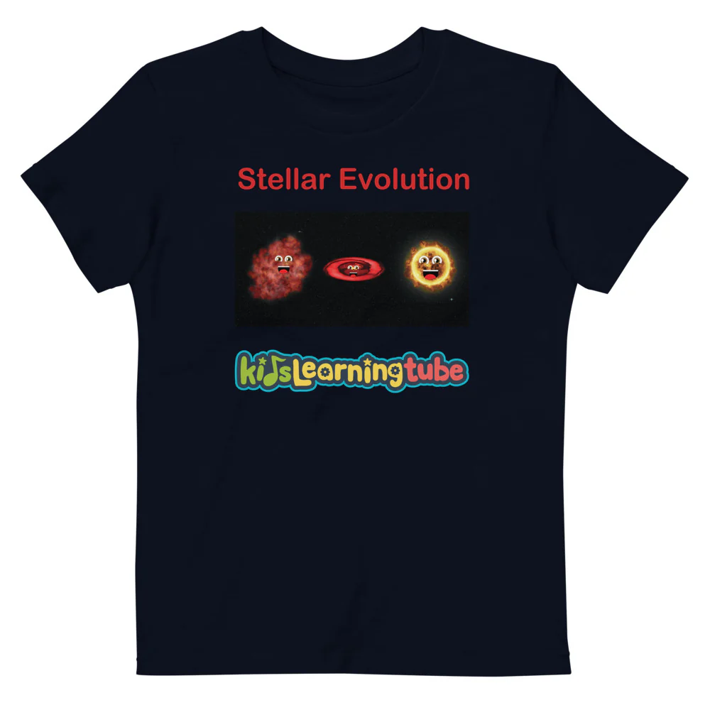 Stellar Evolution - Organic cotton kids t-shirt - Image 2