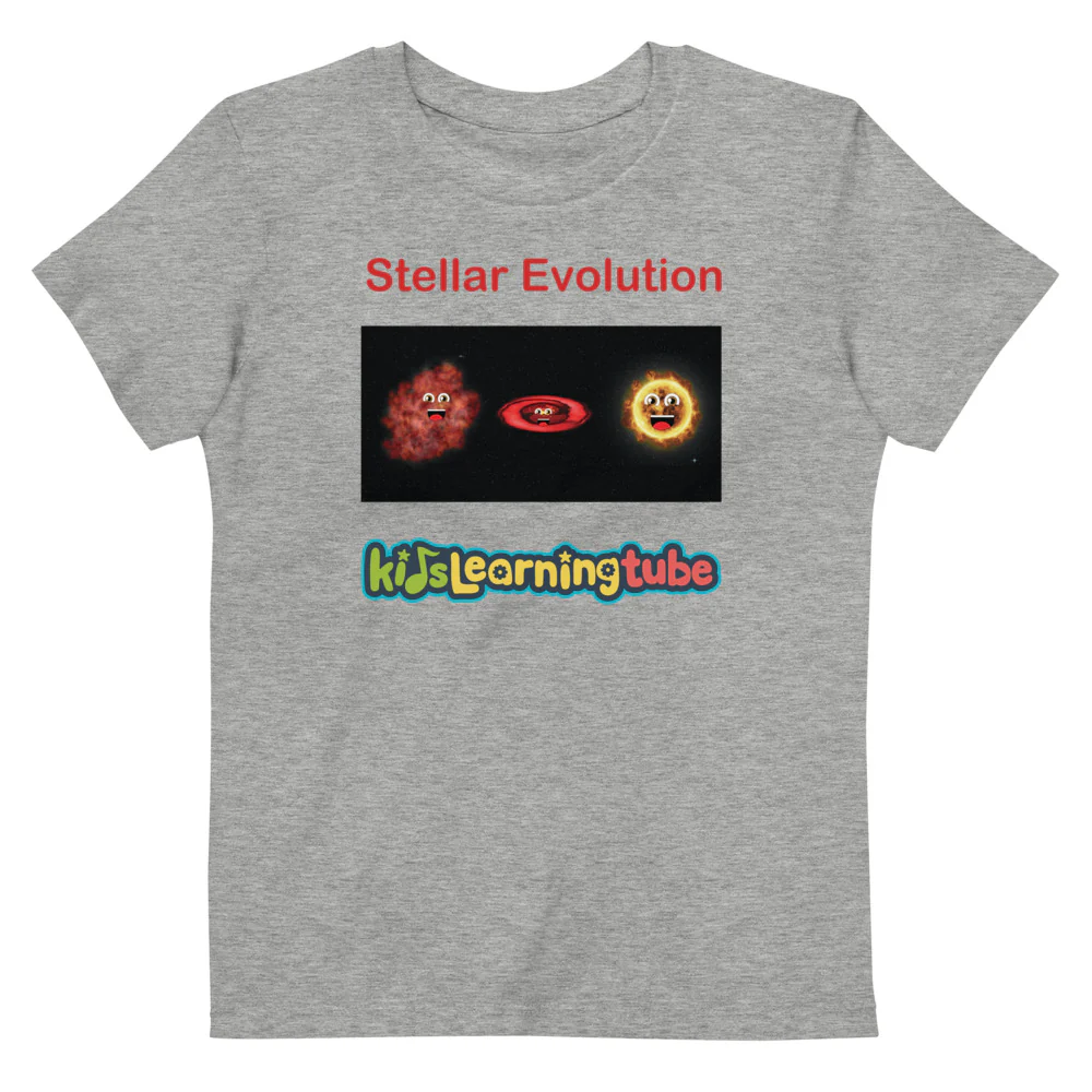 Stellar Evolution - Organic cotton kids t-shirt - Image 4